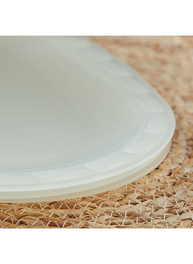Home Box طقم أطباق عشاء لامع مكون من 3 قطع 28x1x28 سم  - Image 5