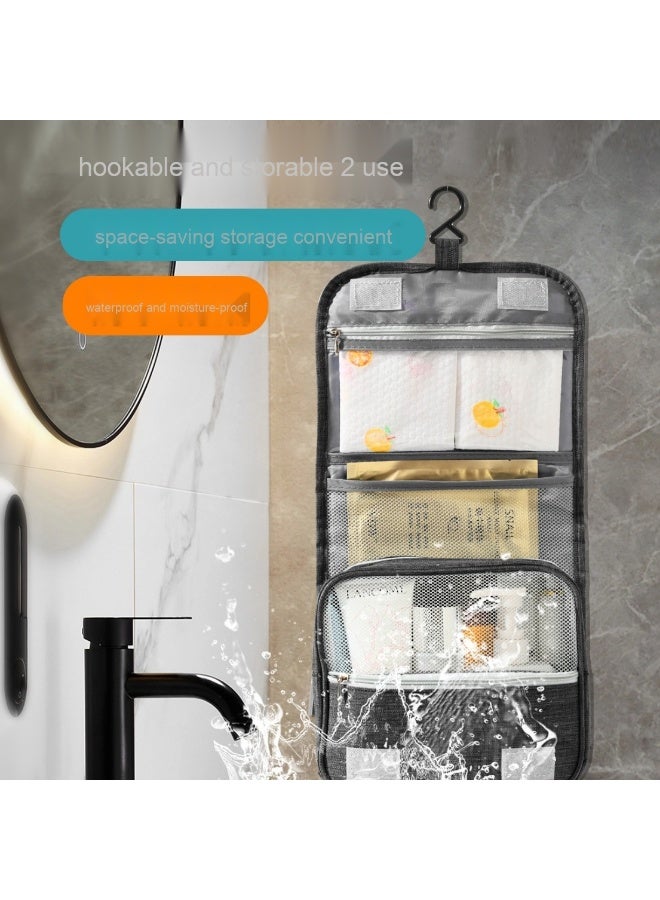 NeeMee Large Capacity Portable Wet and Dry Separation Makeup and Toiletry Travel Organizer Bag - Image 2