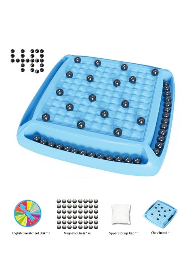 Hedonists Magnetic Game Chess – Fun Family Board Game for Kids and Adults, Includes 48 Magnet Pieces, Tabletop Game for 2-4 Players, Perfect for Game Night - Image 1