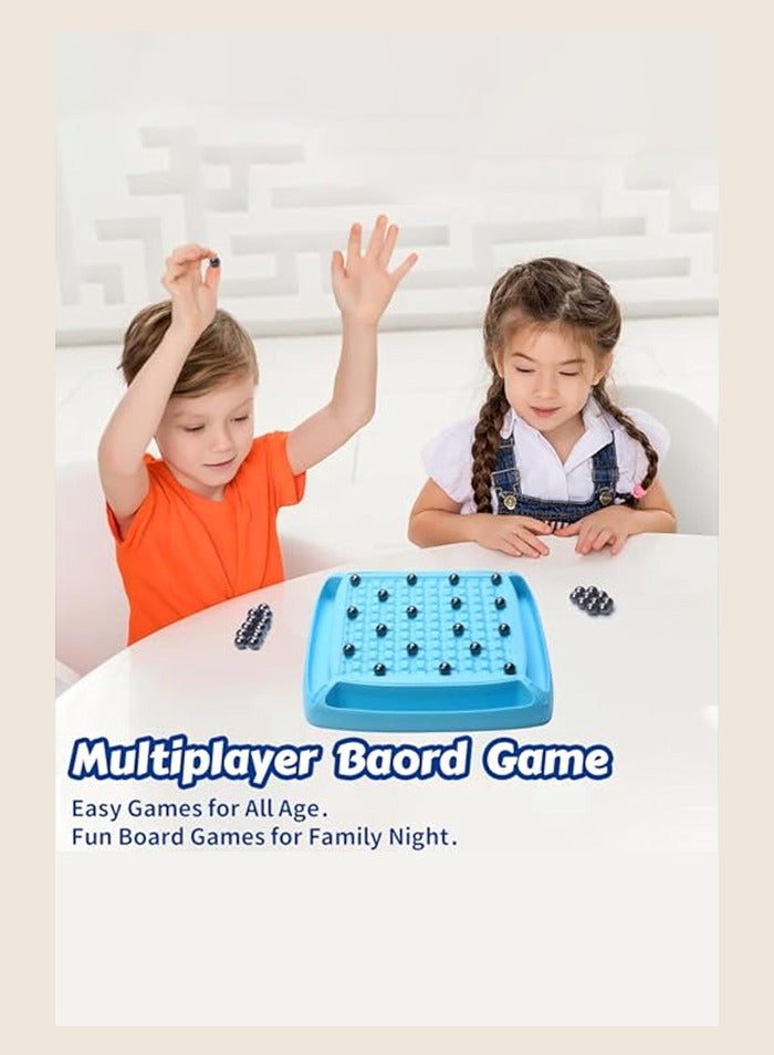 Hedonists Magnetic Game Chess – Fun Family Board Game for Kids and Adults, Includes 48 Magnet Pieces, Tabletop Game for 2-4 Players, Perfect for Game Night - Image 2