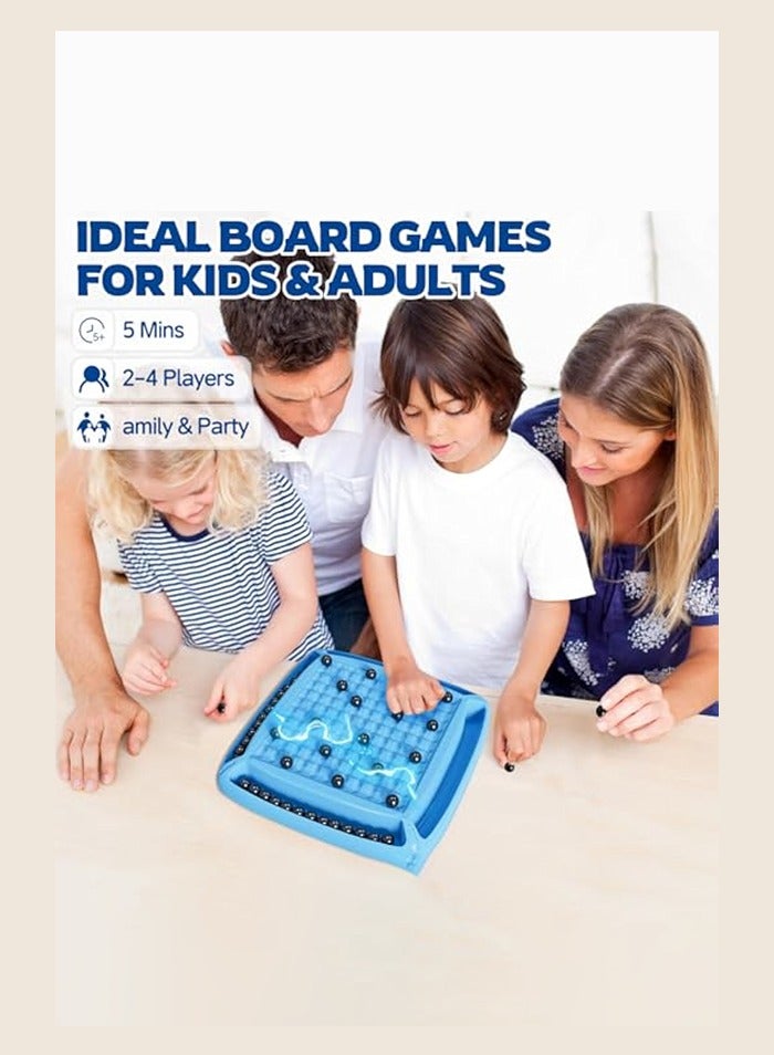 Hedonists Magnetic Game Chess – Fun Family Board Game for Kids and Adults, Includes 48 Magnet Pieces, Tabletop Game for 2-4 Players, Perfect for Game Night - Image 3