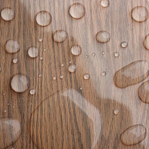 LAMINET Clear Plastic Tablecloth Protector Cover – Heavy-Duty Deluxe Vinyl Table Cover – 54" Square – Crystal Clear, Easy Clean. - Image 4