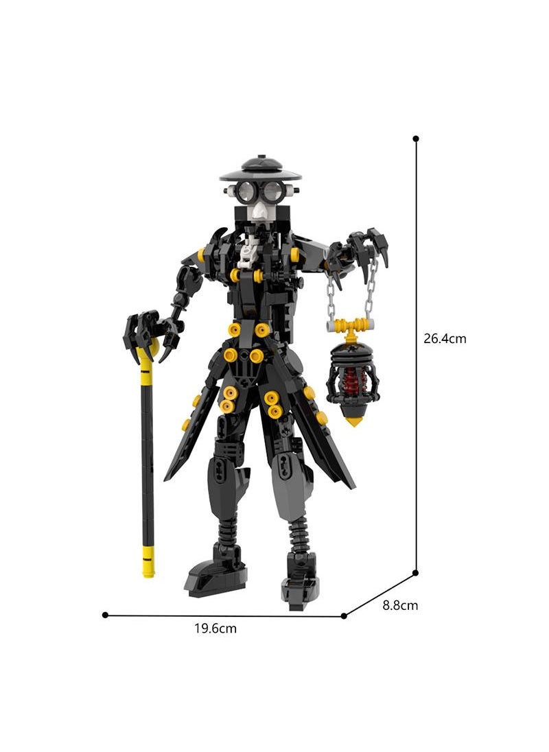Y&D - 331-Piece Anime Plague Doctor Building Block Puzzle Toy - Image 1