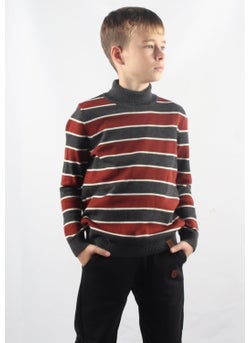 Alexander Gardi Turtleneck Kids Knitted Sweater C23-7105  - Image 1