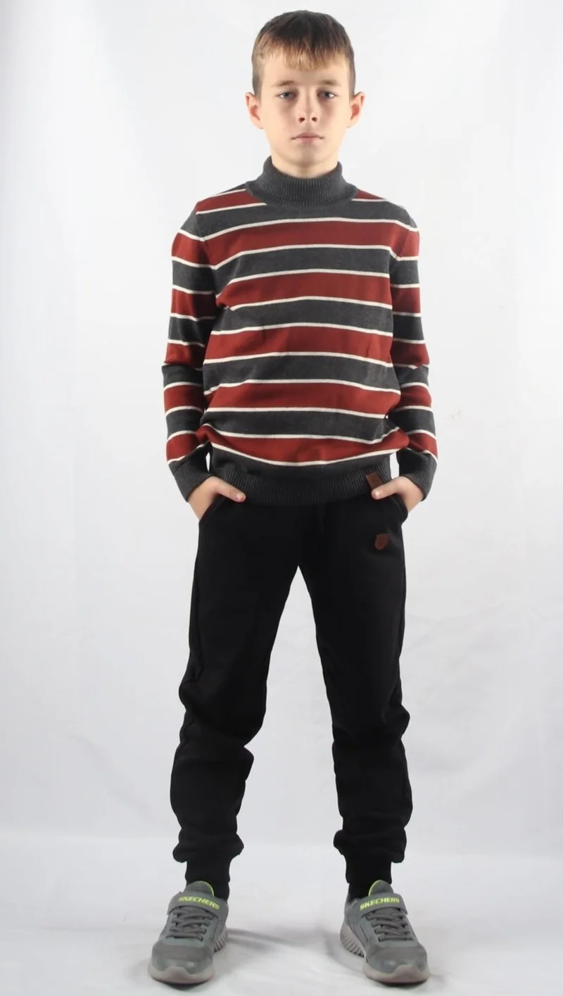 Alexander Gardi Turtleneck Kids Knitted Sweater C23-7105