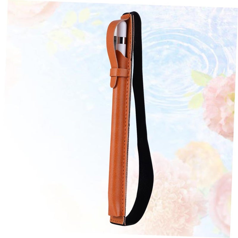 3pcs Stylus Pen Cover Holder Elastic Belt Protective Case Black - Image 5