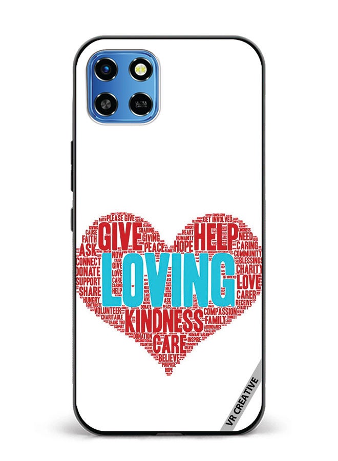 VR CREATIVE Protective Case Cover For Infinix Smart 6 HD Love Design Multicolour - Image 1