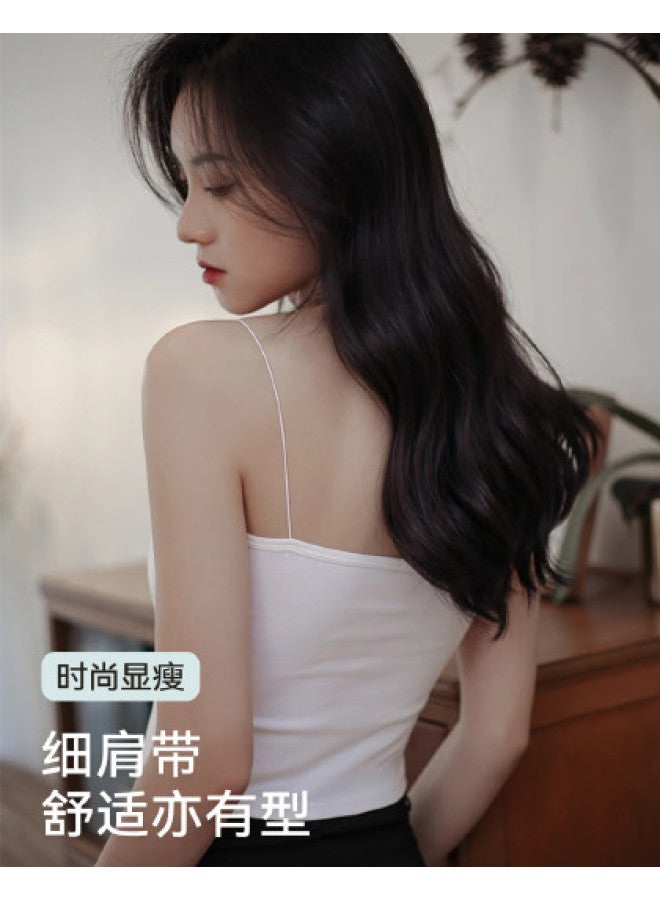 MIIOW Strapless Ultra-Fine Invisible Strap Premium Thin Women'S Camisole With Collarbone Revealing Design - Image 1