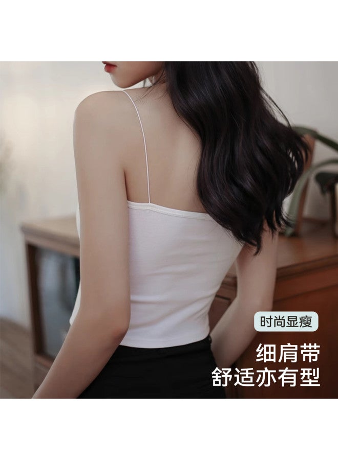 MIIOW Strapless Ultra-Fine Invisible Strap Premium Thin Women'S Camisole With Collarbone Revealing Design - Image 2