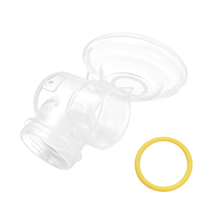 Horigen Electric Breast Pump Replacement Accessory with 1 T-junction Connector + 1 Rubber Seal Ring for XN/MD-2267A Wearable Breast Pump - Image 1