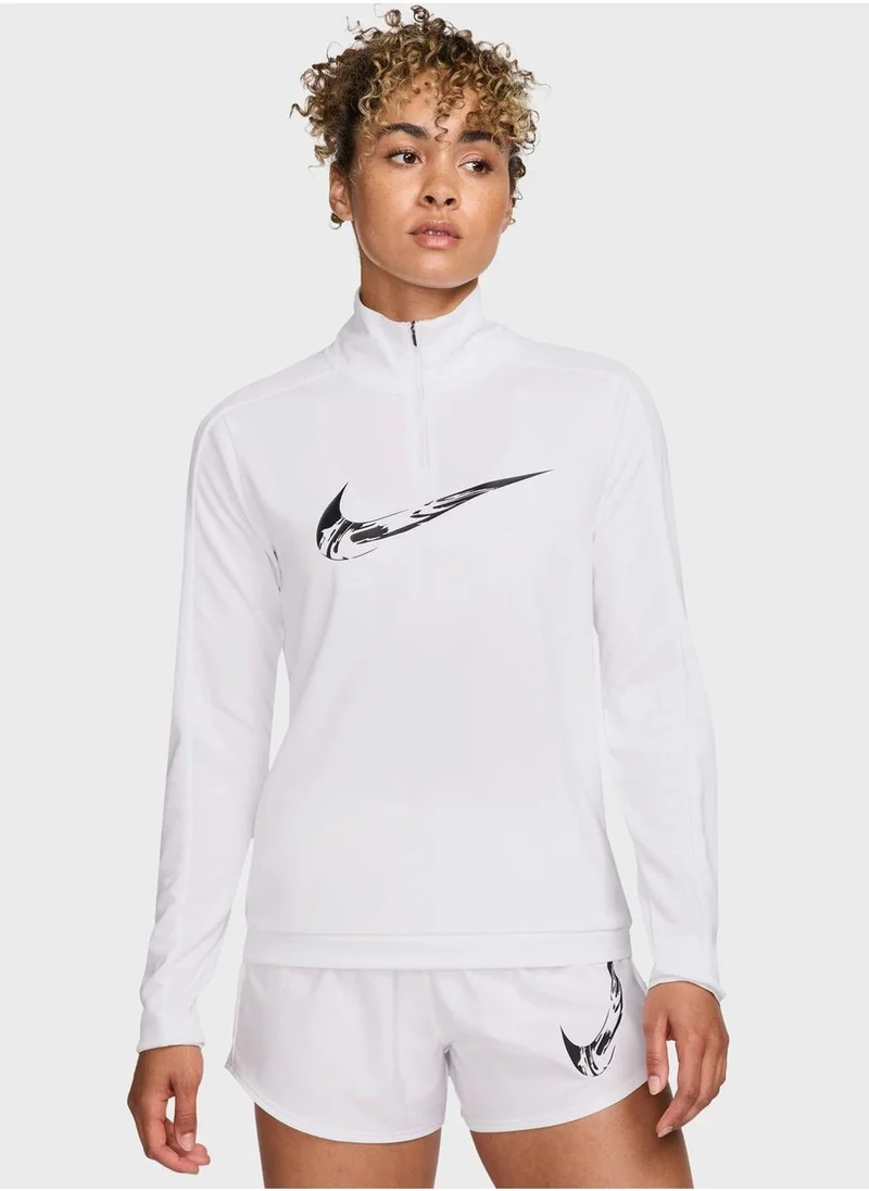 نايكي Swoosh Hybrid T-Shirt