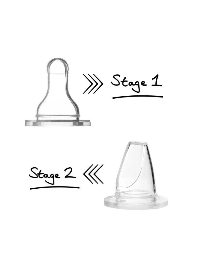 BuddsBuddy 2 In 1 Bravo Regular Neck New Baby Feeding Bottle Made With High Grade Stainless Steel| Rust Free Feeding Bottle With Nipple | Leak Proof Baby Bottle | With Extra Sipper Spout | 180 Ml  - Image 4