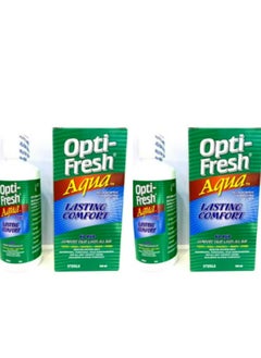 OPTIFRESH Aqua Multi-Purpose Lens Cleansing Solution 150 ML 2 Pcs  - Image 1