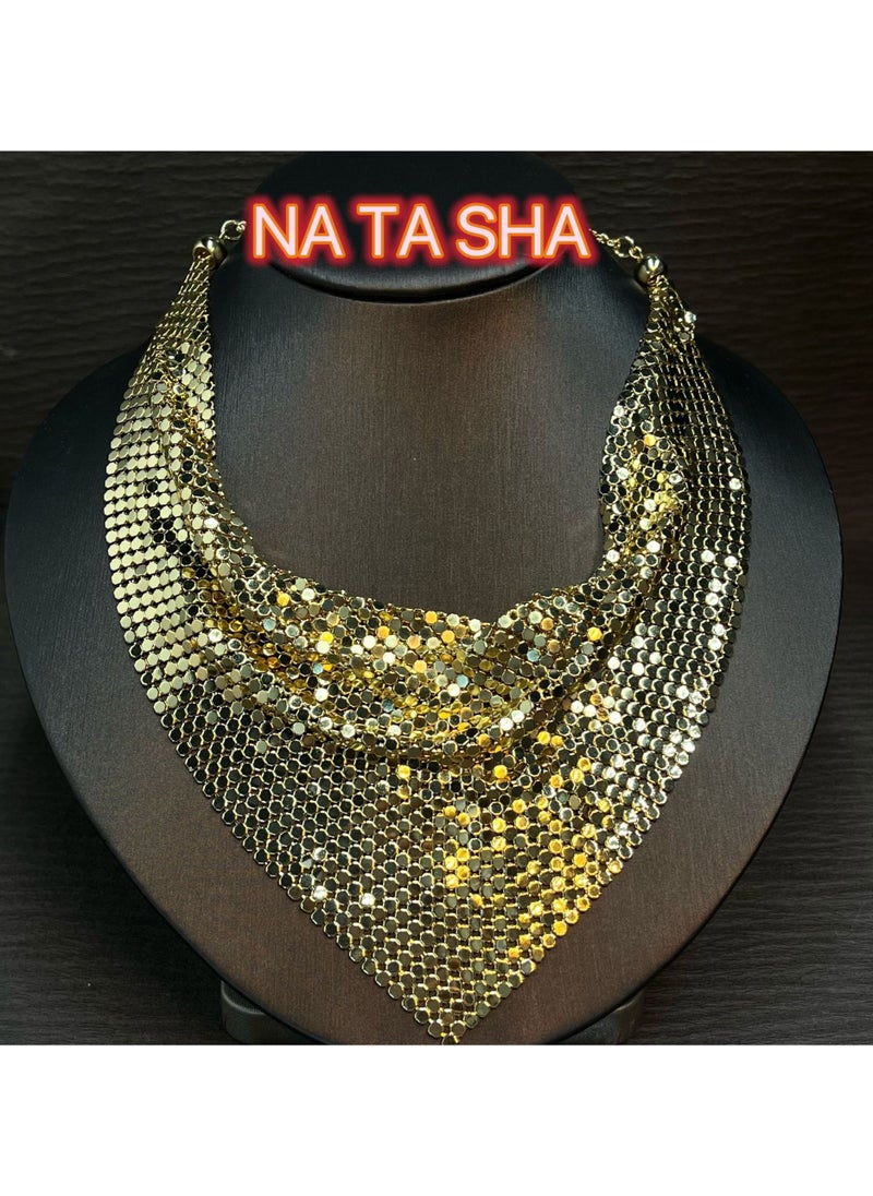 Mark Fairwhale Bracelet Gold-plated non Fading Necklace Multifunctional High-end Women's Jewelry set 