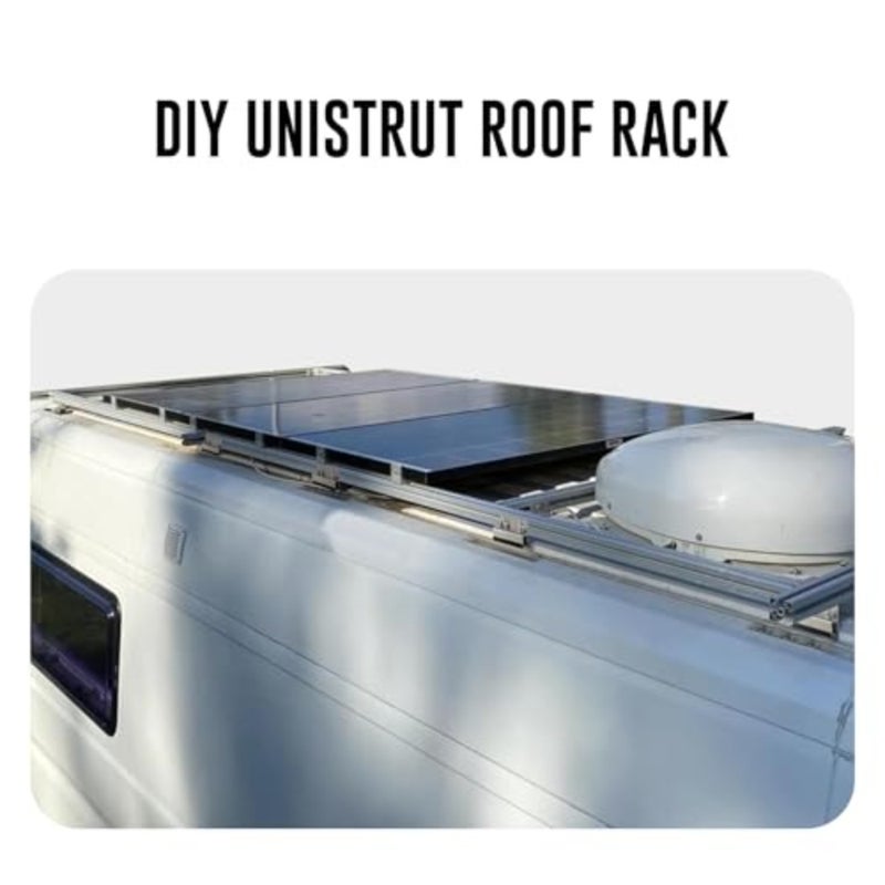 Van Roof Rack Mount Kit, Mushroom Head Holder Roof Rack Brackets, 304 Stainless Steel Van Roof Rack for ProMaster, Boxer, Jumper, Ducato, Movano 4 - Image 3