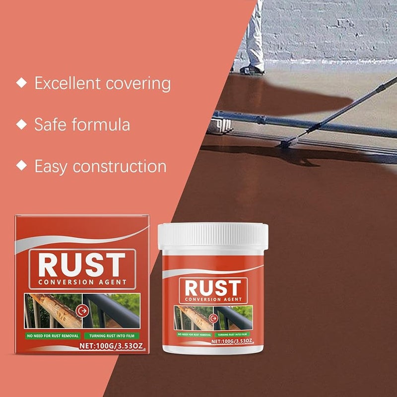 Rust Converter Coating For Metal Surfaces 3 53oz Rust Inhibitor Paint Easy Application Durable Protection - Image 3