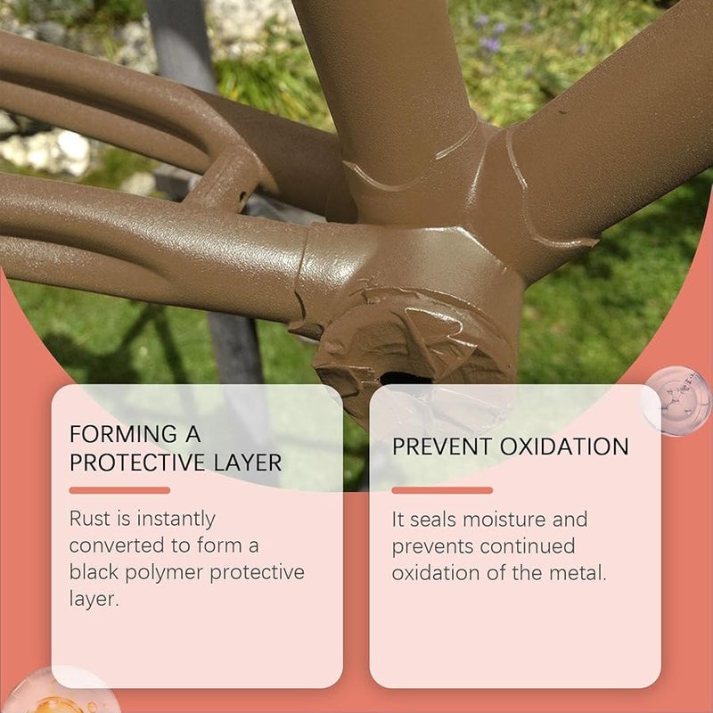 Rust Converter Coating For Metal Surfaces 3 53oz Rust Inhibitor Paint Easy Application Durable Protection - Image 4