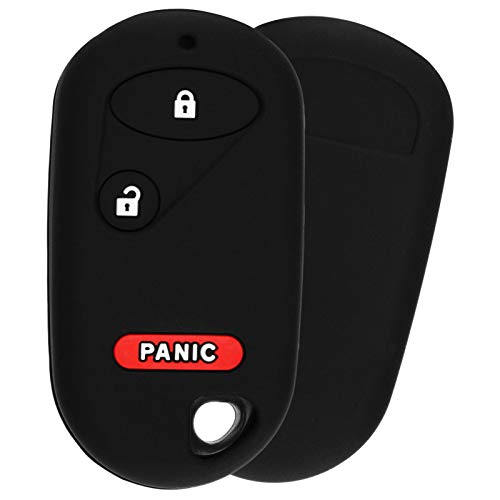 KeylessOption KeyGuardz Keyless Entry Remote Car Key Fob Outer Shell Cover Rubber Case for Honda NHVWB1U521, NHVWB1U523 - Image 2