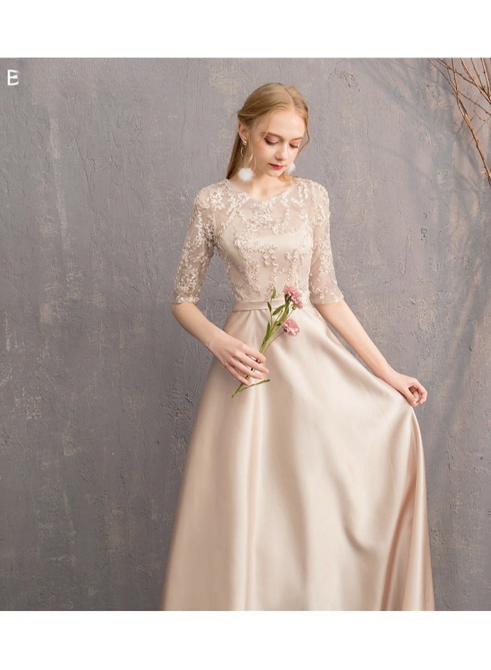 KUYING New Fashionable and Elegant Bridesmaid Dress - Image 1