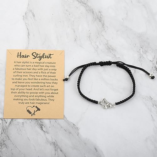 FAADBUK Hair Stylist Bracelet - Hairdresser Appreciation & Cosmetology Graduation Gift - Hair Salon Gift - Image 3