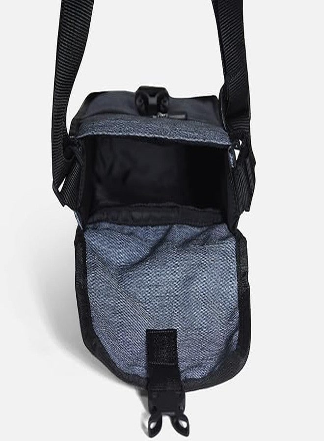SYUTM Unisex Re-Trapezoid Melange Messenger Sling Crossbody Travel Bag For Men Women (Slate Blue) - Image 4