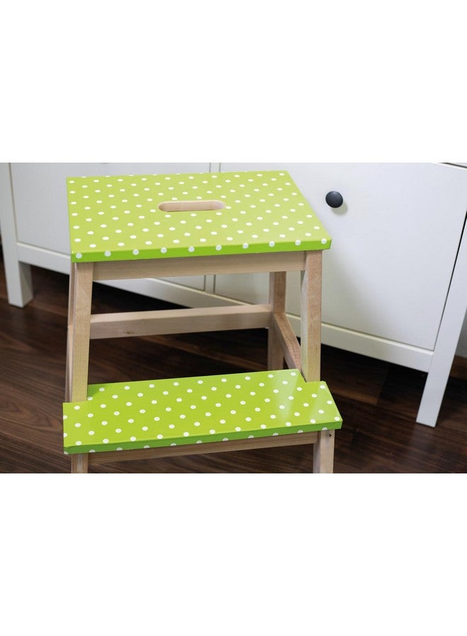 d-c-fix 3460629 Decorative Selfadhesive Film Polka Dot Green/Petersen Lime 17 X 78 Roll - Image 2