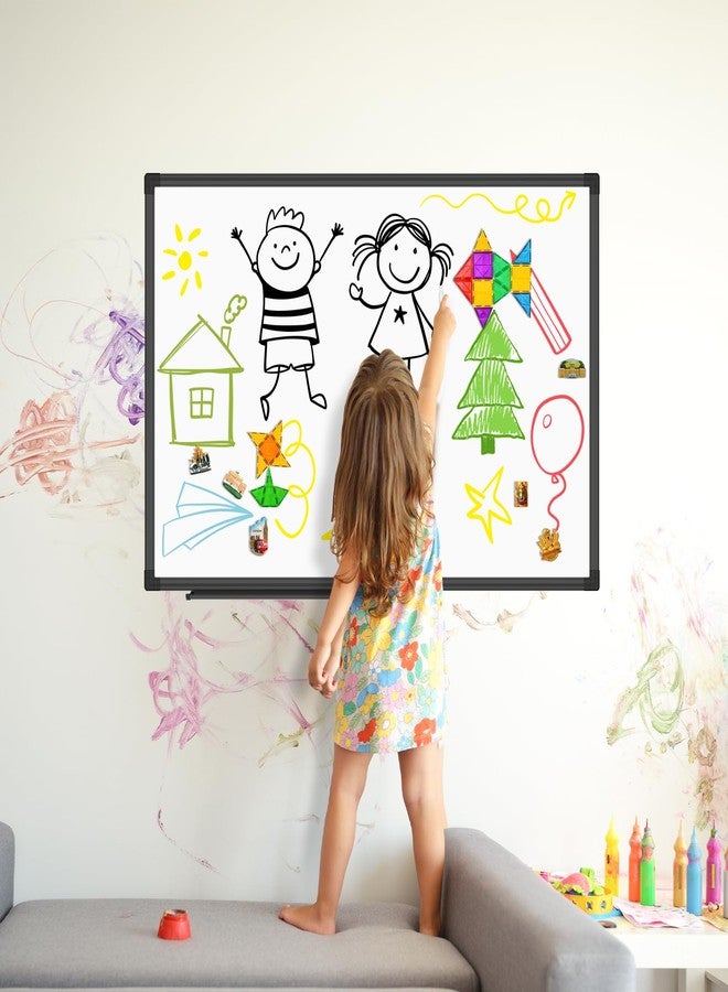 XBoard Magnetic Dry Erase Board/Whiteboard 36 X 24 Inches, White Board with Black Aluminum Frame for Home, Office, School - Image 4