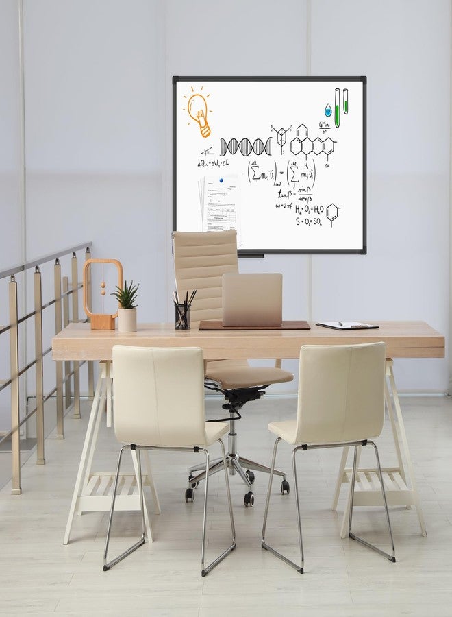 XBoard Magnetic Dry Erase Board/Whiteboard 36 X 24 Inches, White Board with Black Aluminum Frame for Home, Office, School - Image 2