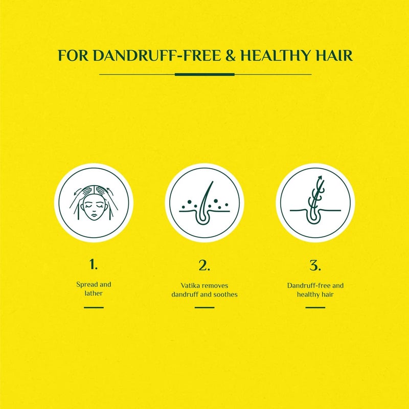 Vatika Naturals Anti-Dandruff Shampoo - 700ml - Image 5
