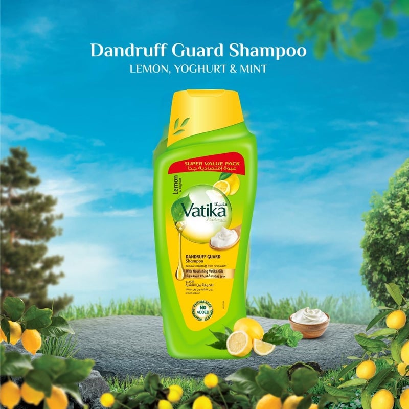 Vatika Naturals Anti-Dandruff Shampoo - 700ml - Image 2