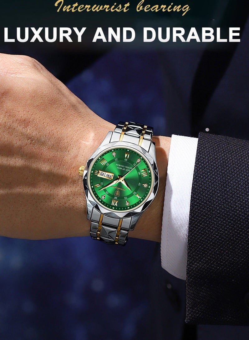 POEDAGAR Watches for Men ,Man Watch Waterproof Luminous Men's Watch Quartz，Men's Wrist Watches, Men's Watch Fashion Business Watch - Image 3