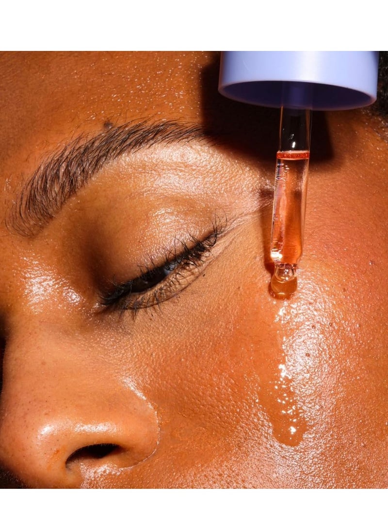 Undefined Undefined Beauty R&R Sun Elixir Broad Spectrum SPF 30 Glow Oil infused with Vitamin C, Amla, Tsubaki Seed, Milk Thistle to brighten, protect and nourish, face oil, hair oil, scalp oil, body oil  - Image 5