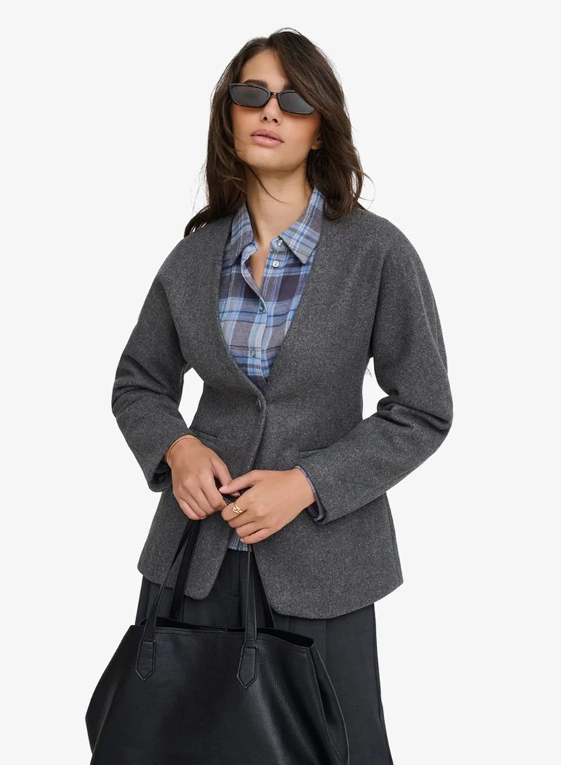 Only  Casual Fitted Blazer Jacket for Women | Best Price UAE