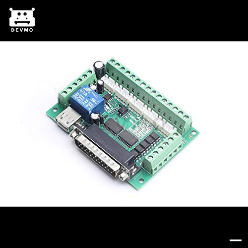 DEVMO 5 Axis CNC Interface Adapter Breakout Board for Stepper Motor Driver Mach3 +DB25 - Image 2