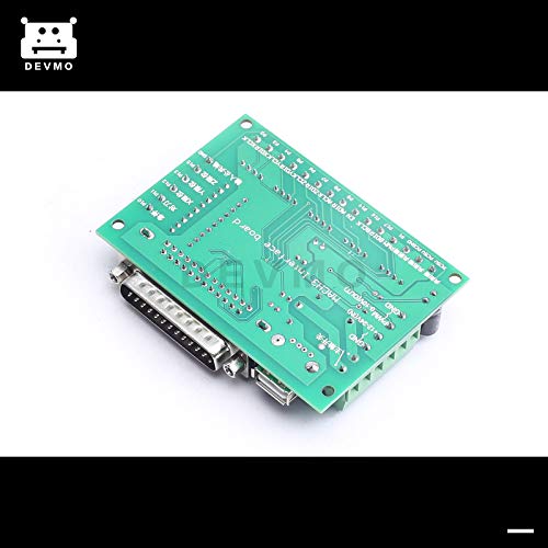 DEVMO 5 Axis CNC Interface Adapter Breakout Board for Stepper Motor Driver Mach3 +DB25 - Image 3