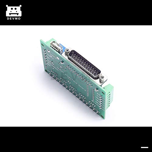 DEVMO 5 Axis CNC Interface Adapter Breakout Board for Stepper Motor Driver Mach3 +DB25 - Image 5