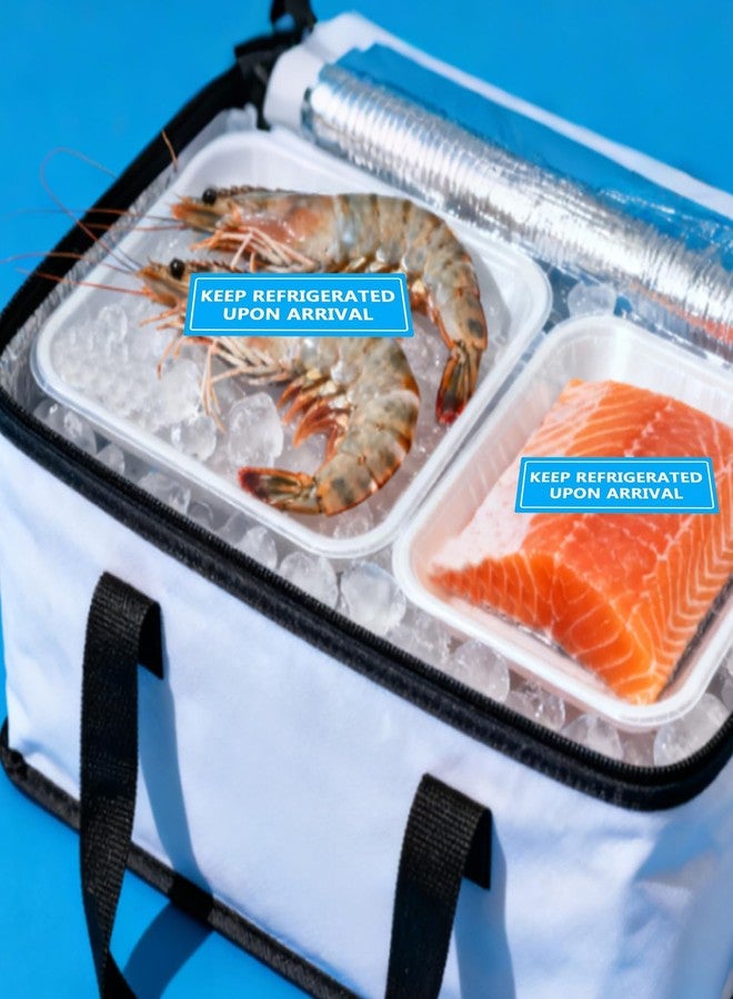 Besttile Keep Refrigerated Upon Arrival Frozen Stickers 1x3 Inch Keep Cold Stickers for Shipping and Package,500 Pcs Per Roll - Image 5