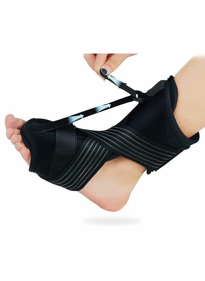 PYEBE Plantar Fasciitis Night Splint, Dorsal Night Splint for Plantar Fasciitis Relief, Drop Foot, Achilles Tendon Injury Recovery, or Heel Pain, Foot Brace for Night Time Sleeping Ankle Dorsiflexion Brace  - Image 1