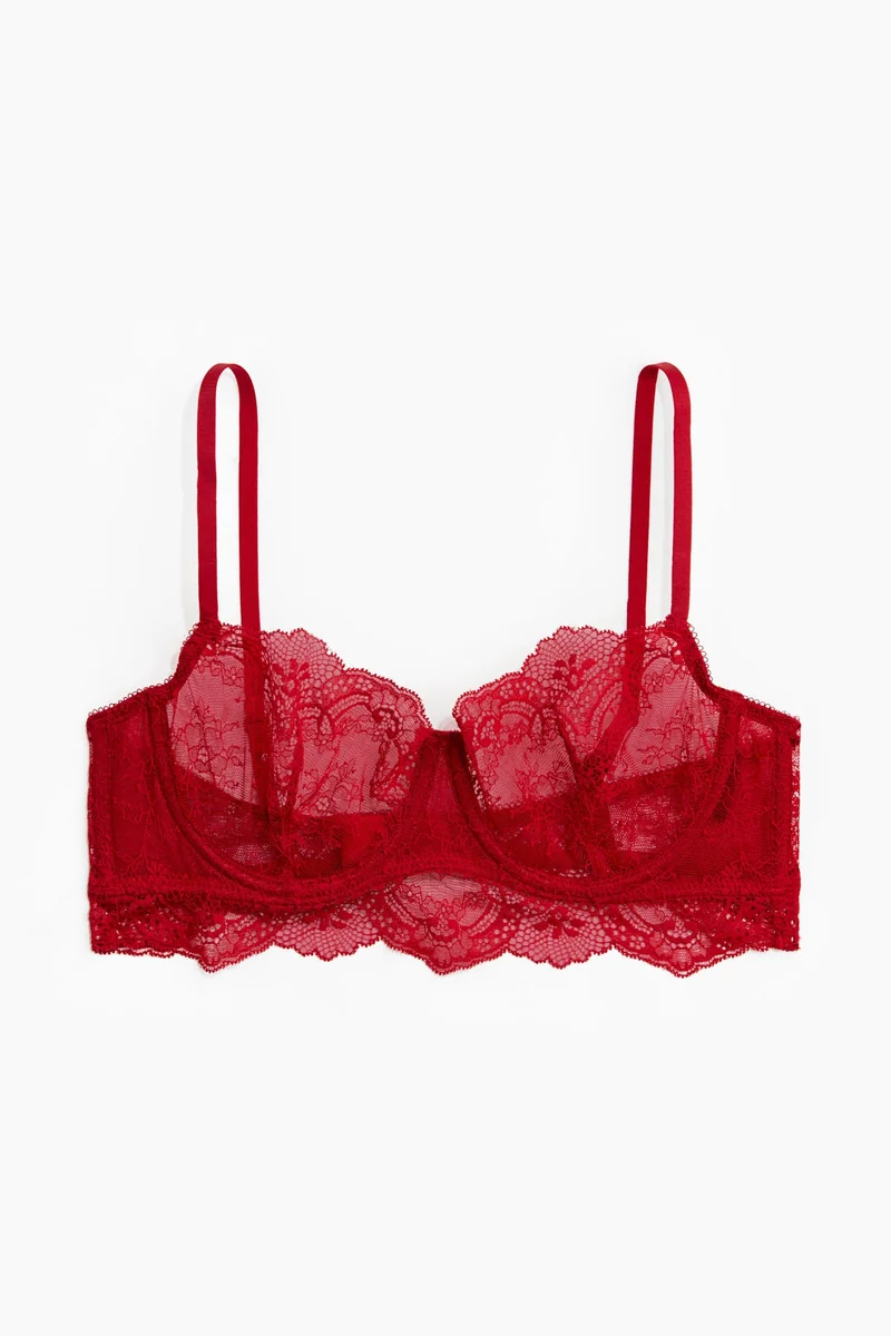 H&M Lace balconette bra