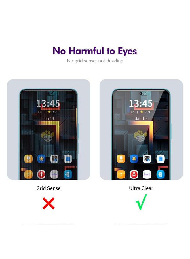 erorex For Redmi Note 14 5G Easy Install Anti-Peeping Privacy Tempered Glass Film - Image 5