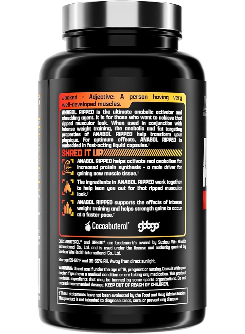 Nutrex Research Anabol Ripped 60 Capsule - Image 2