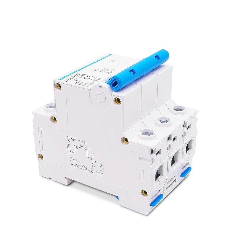 DZ47 63 Three Phase Circuit Breaker 25A 400V C16 DIN Rail Mount Motor Protection - Image 5