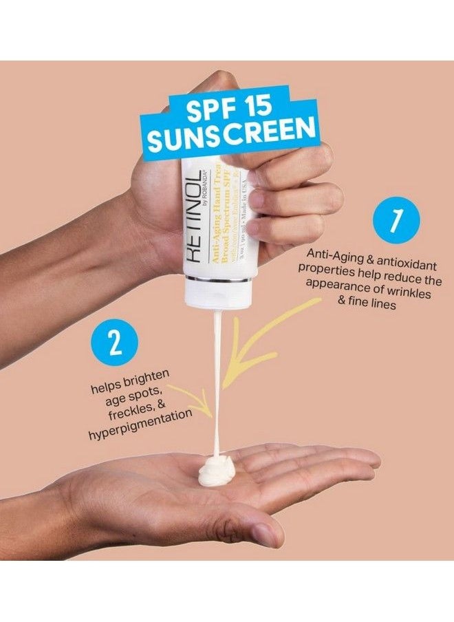 Robanda - Retinol Antiaging Hand Treatment │ Broad Spectrum Spf 15 + Retinol Cream To Repair Dry Skin - Image 1