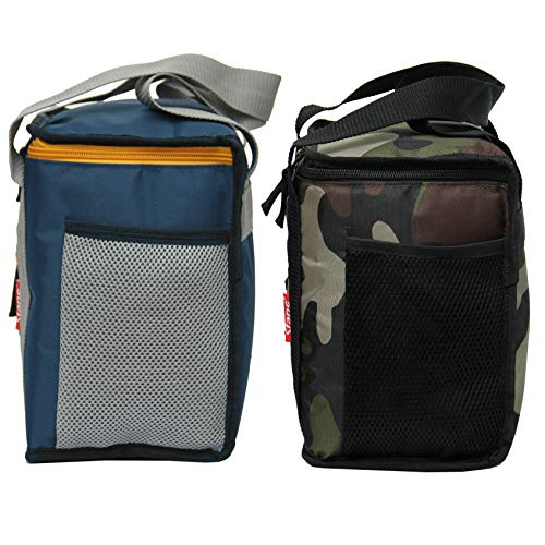 Sfane Tiffin Bag Combo Blue & Army (Polyester) - Image 2