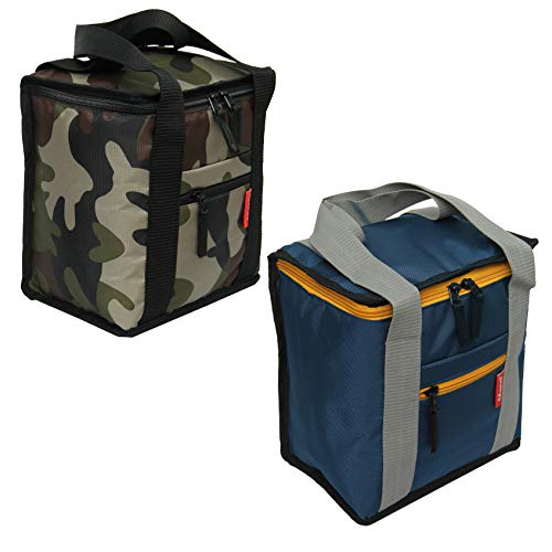 Sfane Tiffin Bag Combo Blue & Army (Polyester) - Image 5