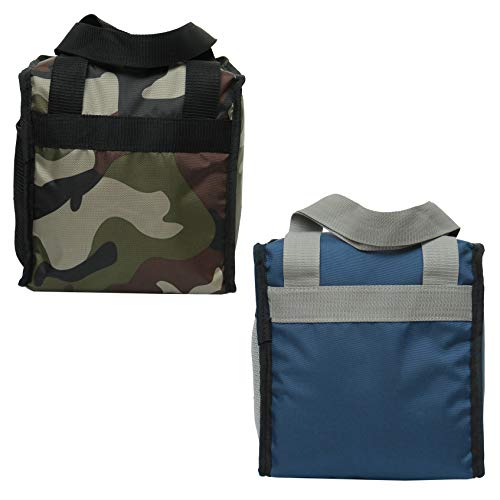 Sfane Tiffin Bag Combo Blue & Army (Polyester) - Image 4