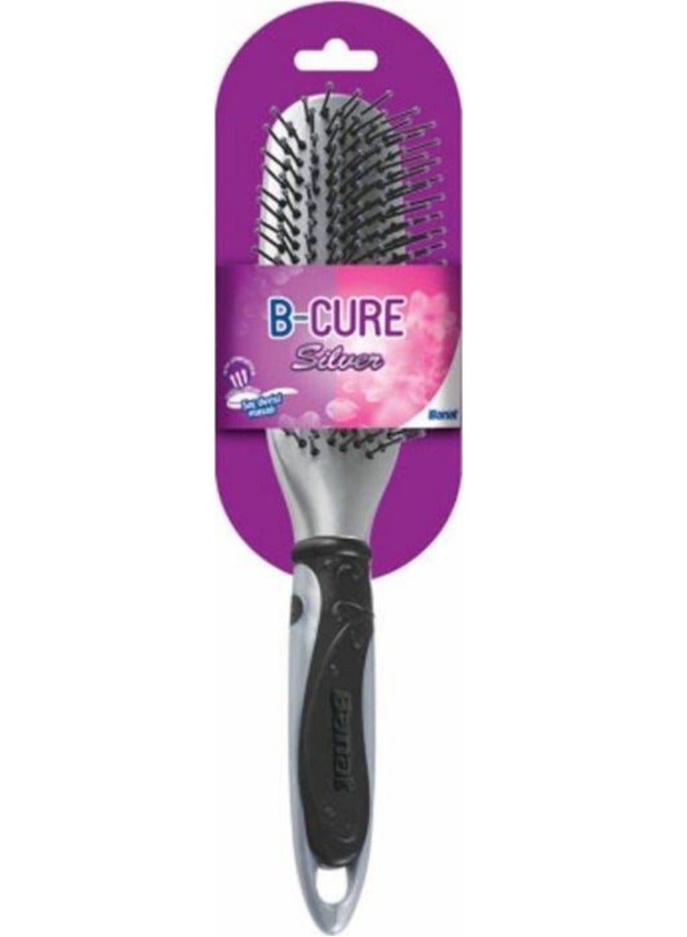 Banat Silver Hair Brush - Image 3