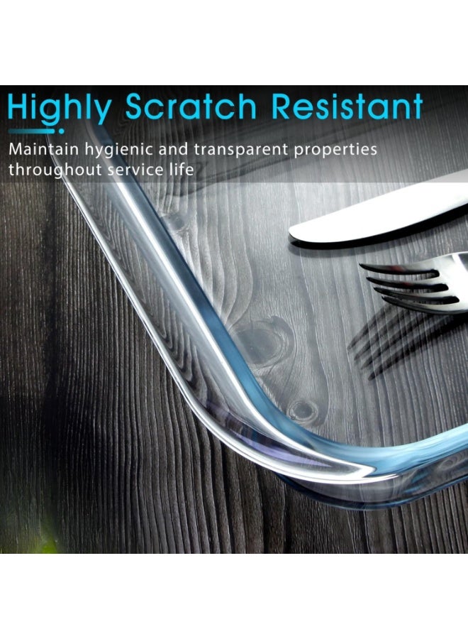 Glass Baking Dish Set of 3 Pcs small 1L,medium 1.6L,and large 2.2L Rectangular Clear Glass,Heat Resistant,Microwave,Oven Safe  Glass Multipurpose Baking Tray - Image 5