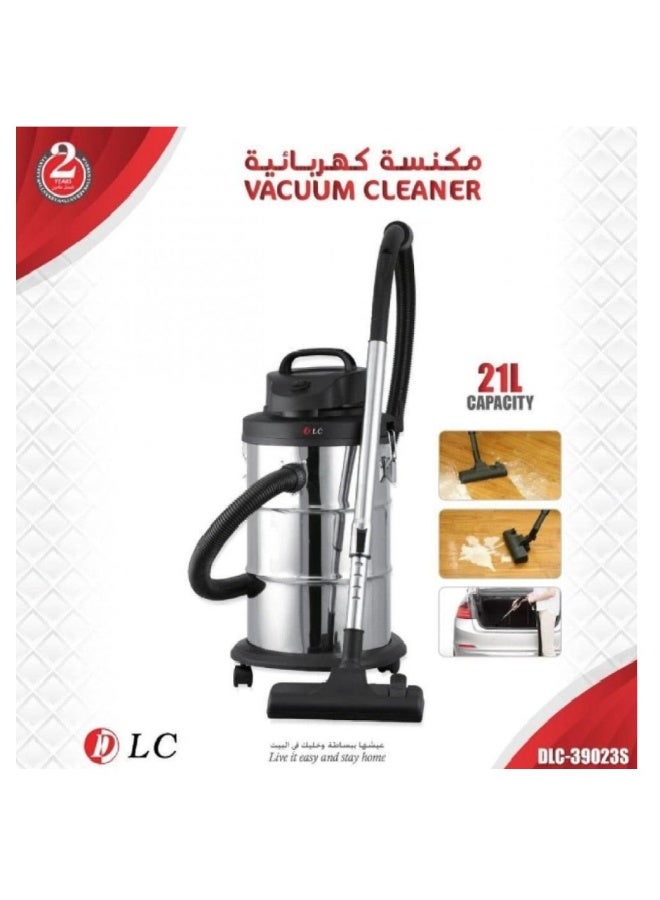 دي إل سي  مكنسة كهربائية رطب و جاف 21 لتر 2000 واط DLC-39023S - Image 3