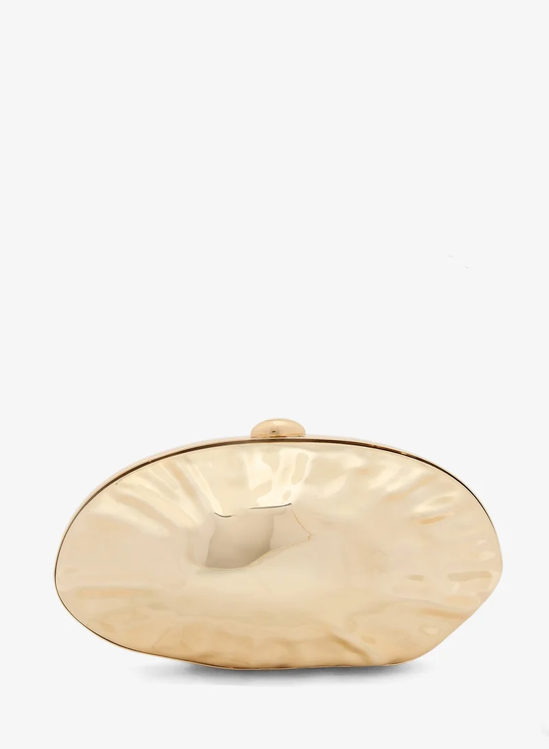 Glamorous Casual Hard Shell Clutch Bag